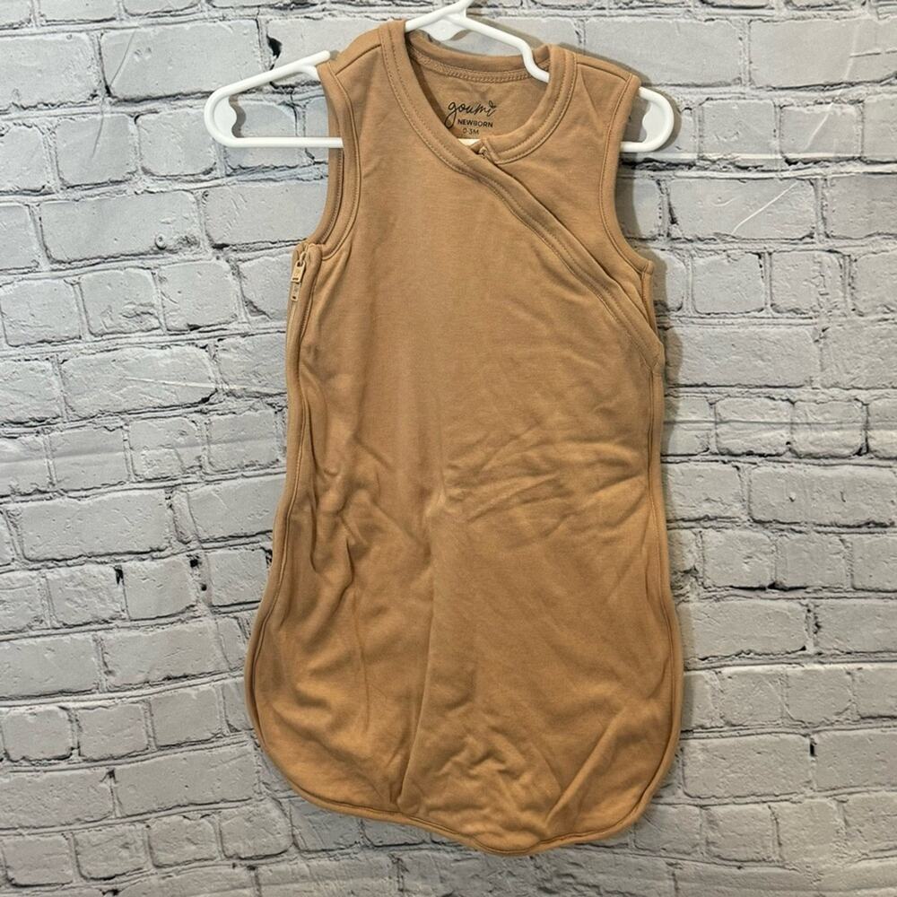 Goumi Tan Color Newborn Sleep Sack